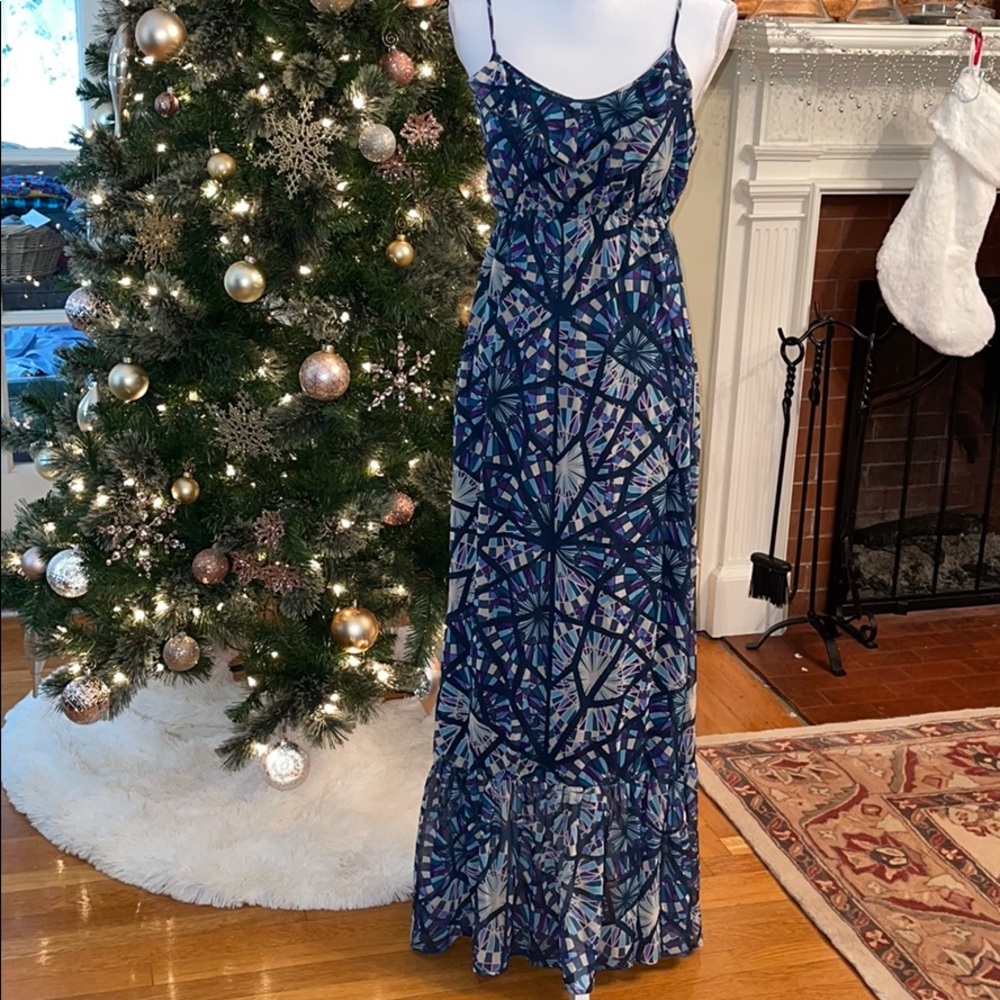 Eyelash Couture Maxi Dress